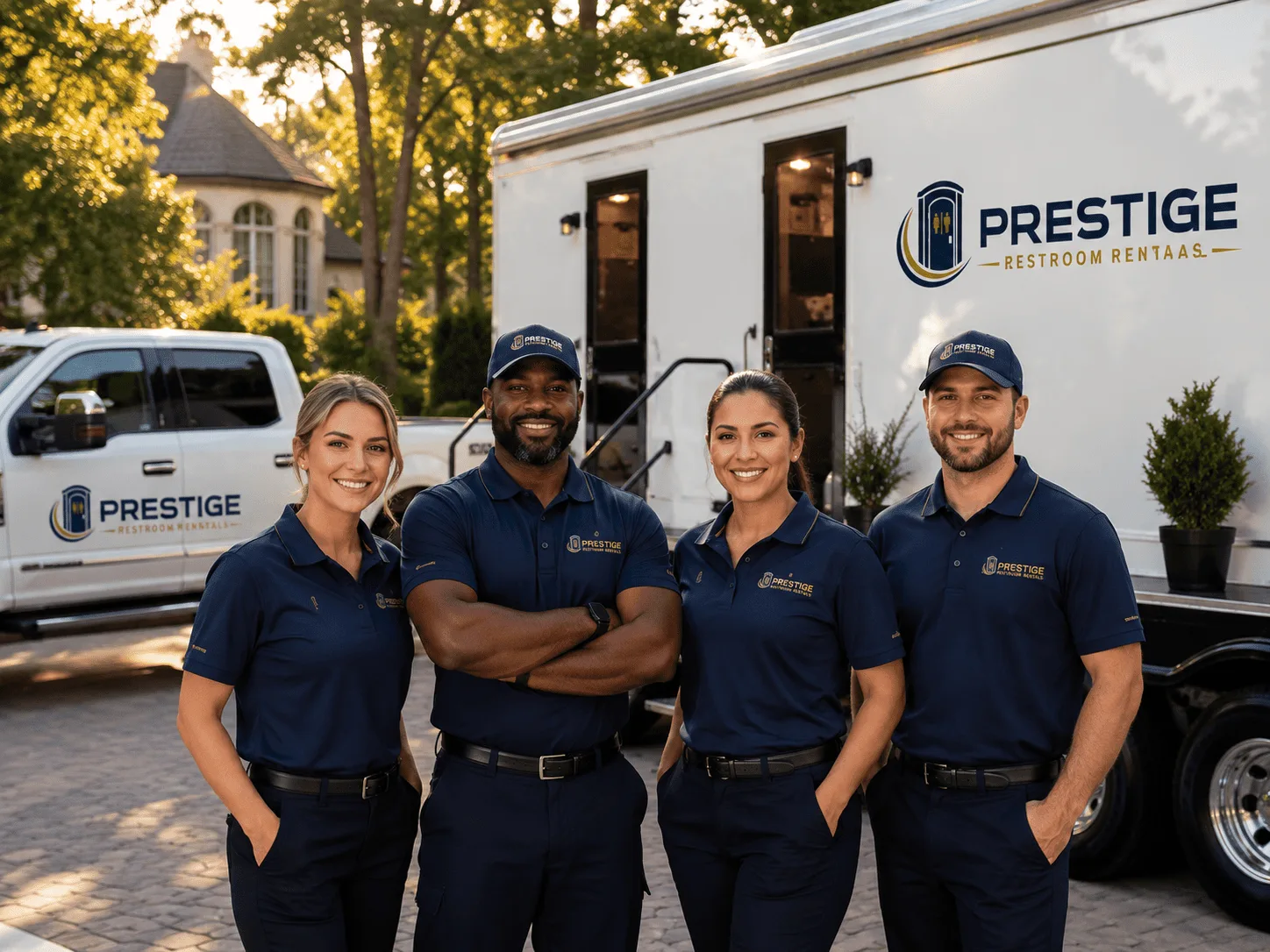 Trusted Luxury Portable Restrooms company in Combes, TX